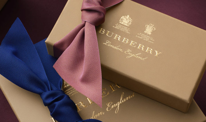 Burberry Retail Packaging