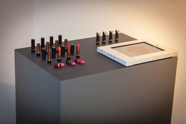 Lipsticks and iPad